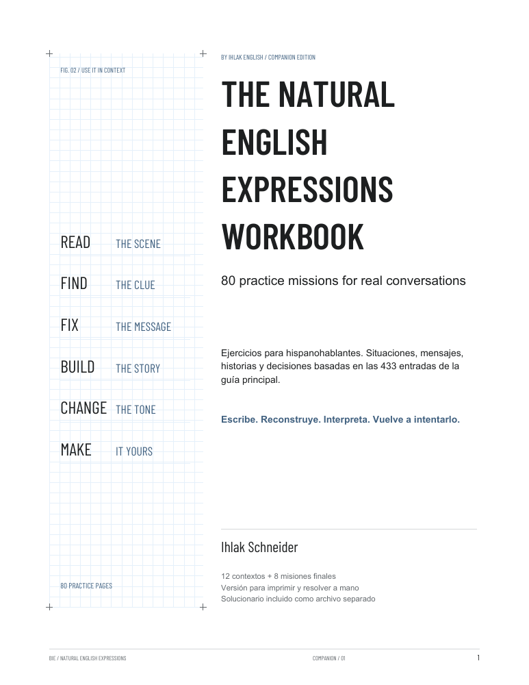 Portada del workbook de ejercicios